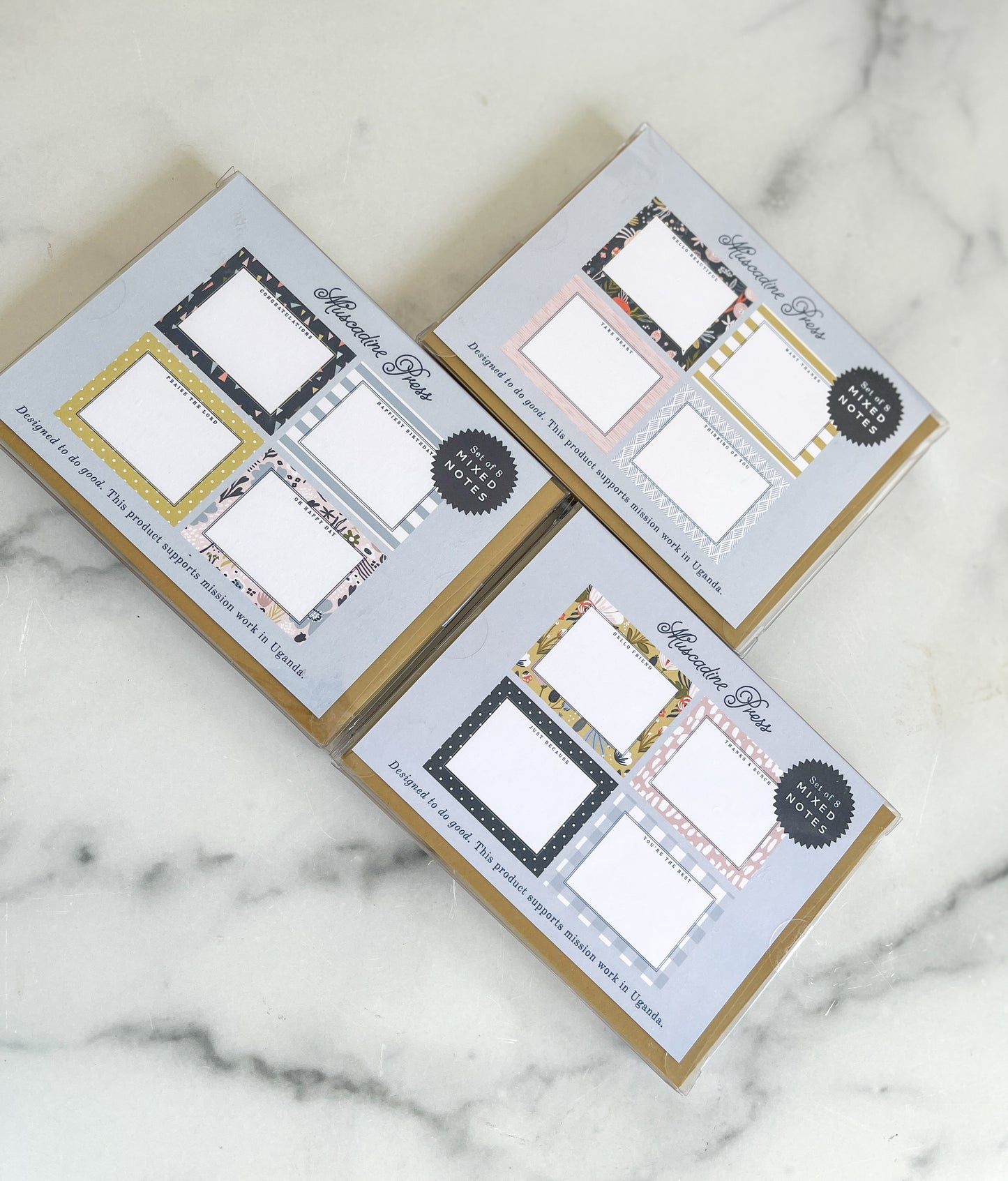 Boxed Stationary Note Cards