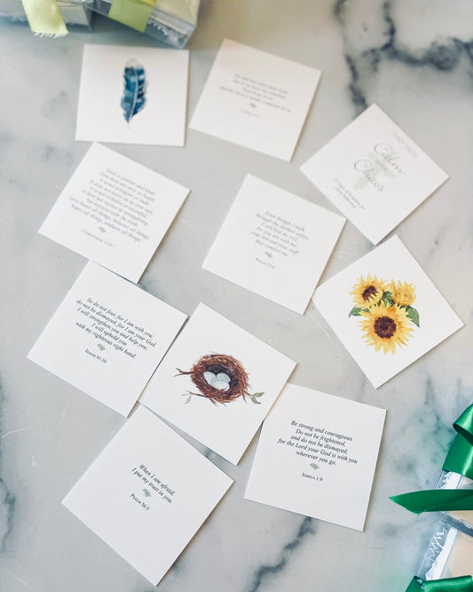Tiny Tags Scripture cards