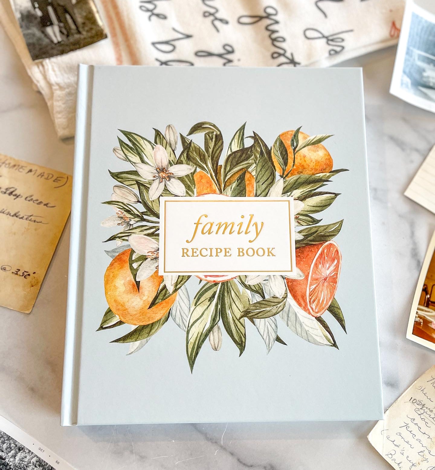 Family Recipe Book & Keepsake Journal