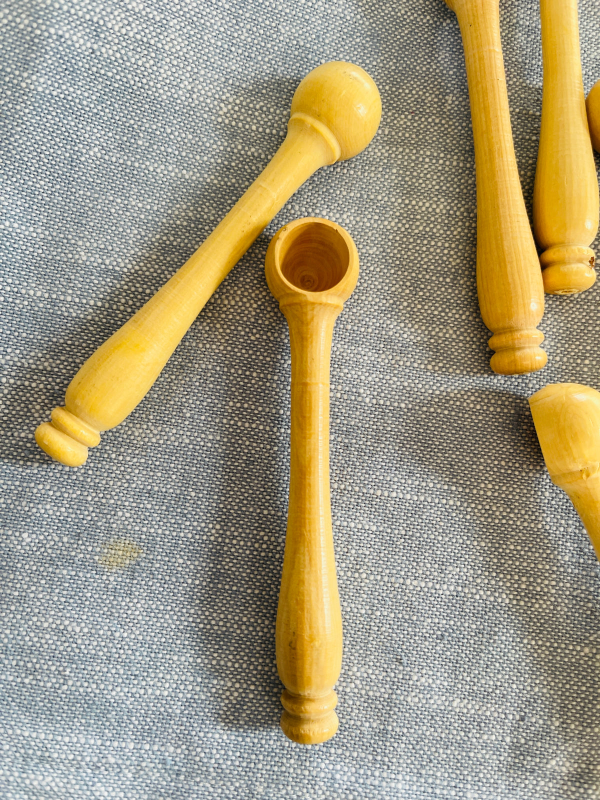 Boxwood Salt Spoon