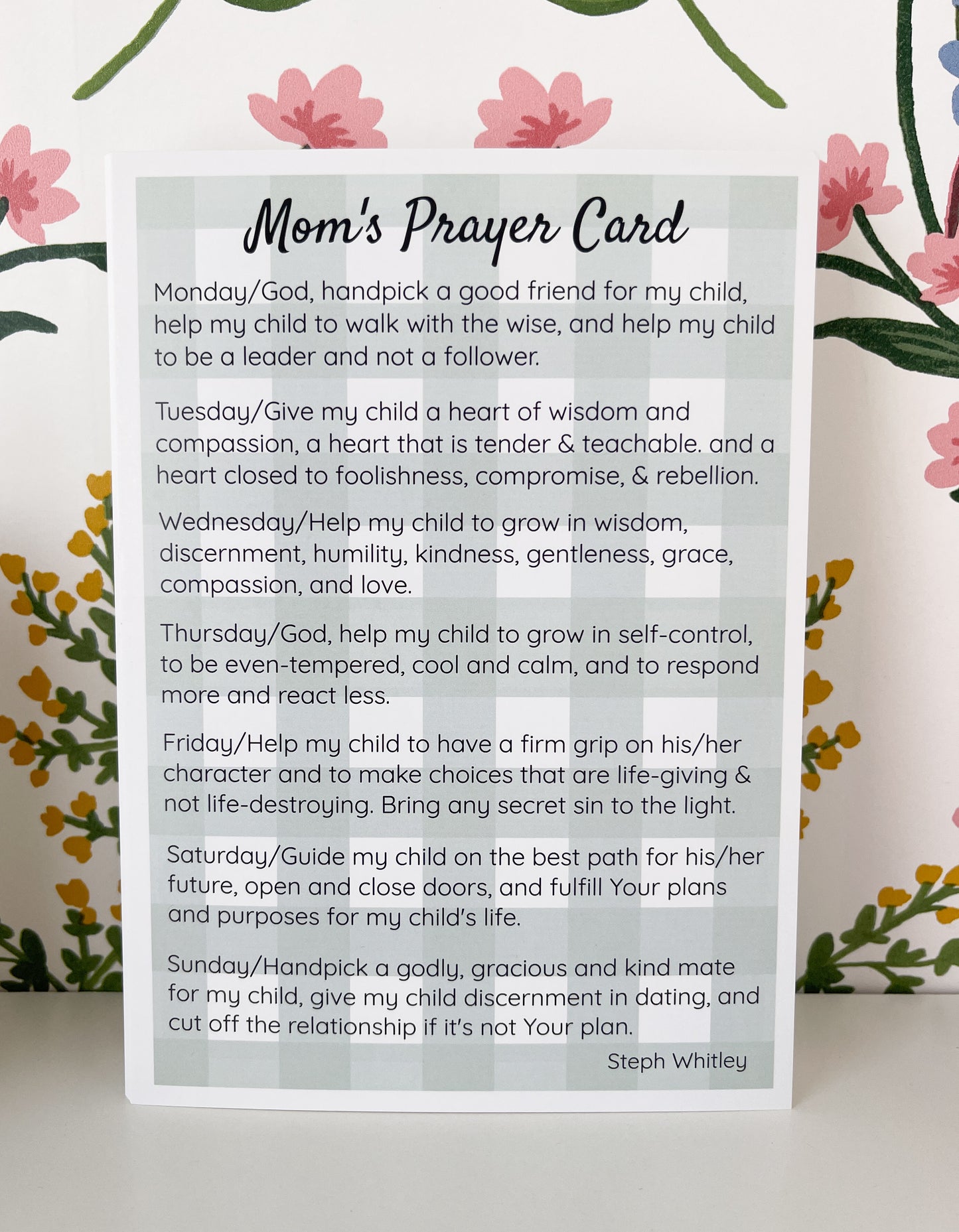Encouragement Prayer Cards