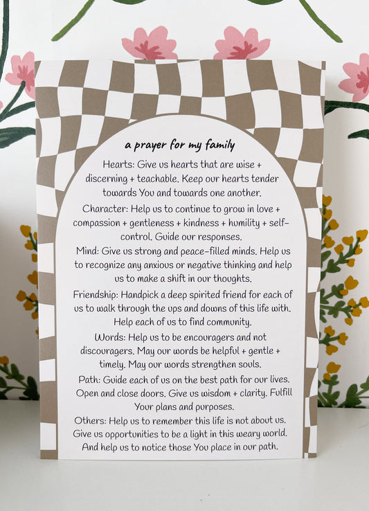 Encouragement Prayer Cards