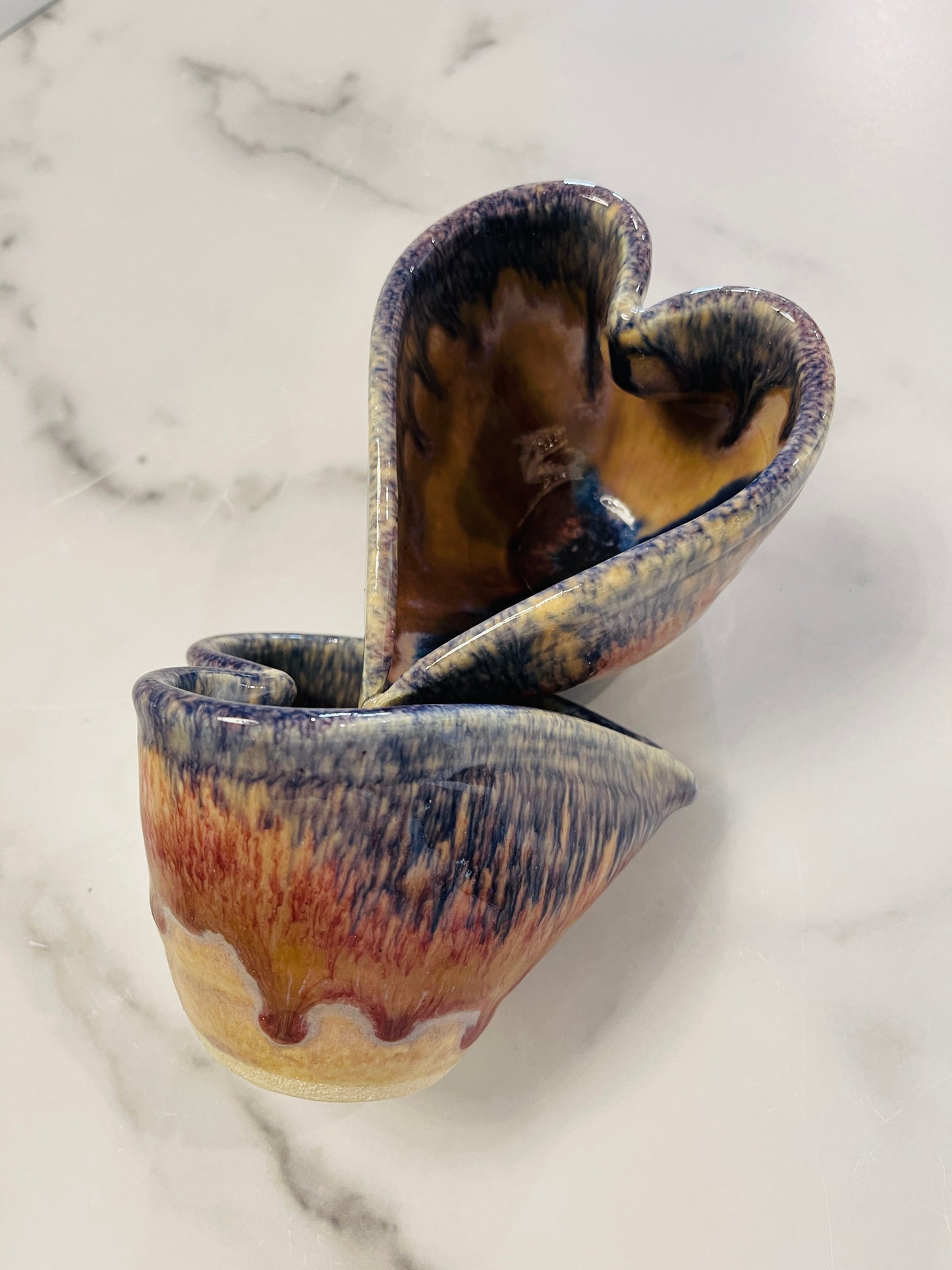 Stoneware- Heart Bowl