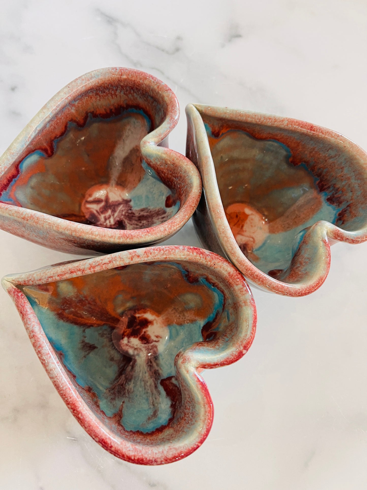 Stoneware- Heart Bowl
