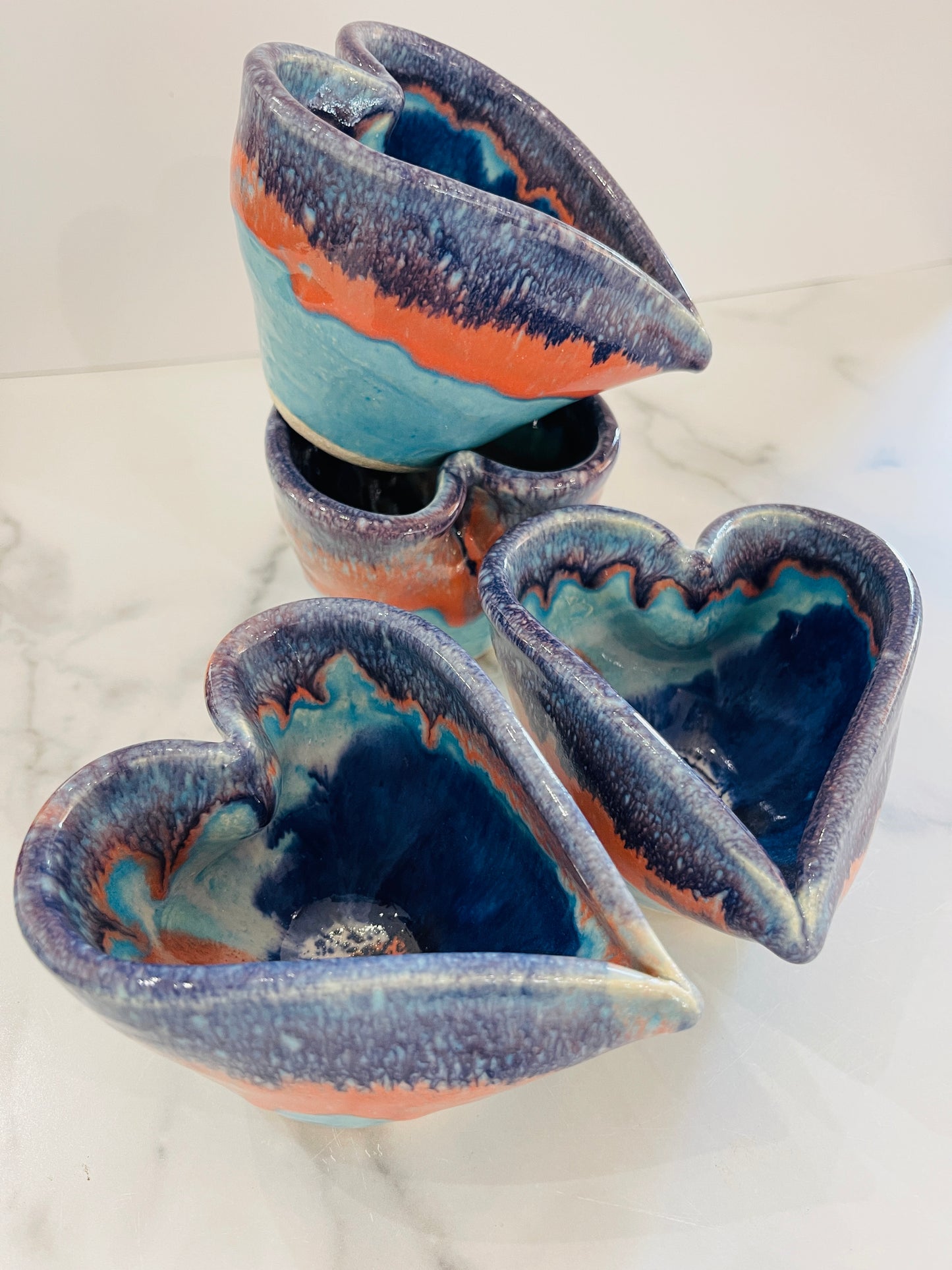 Stoneware- Heart Bowl