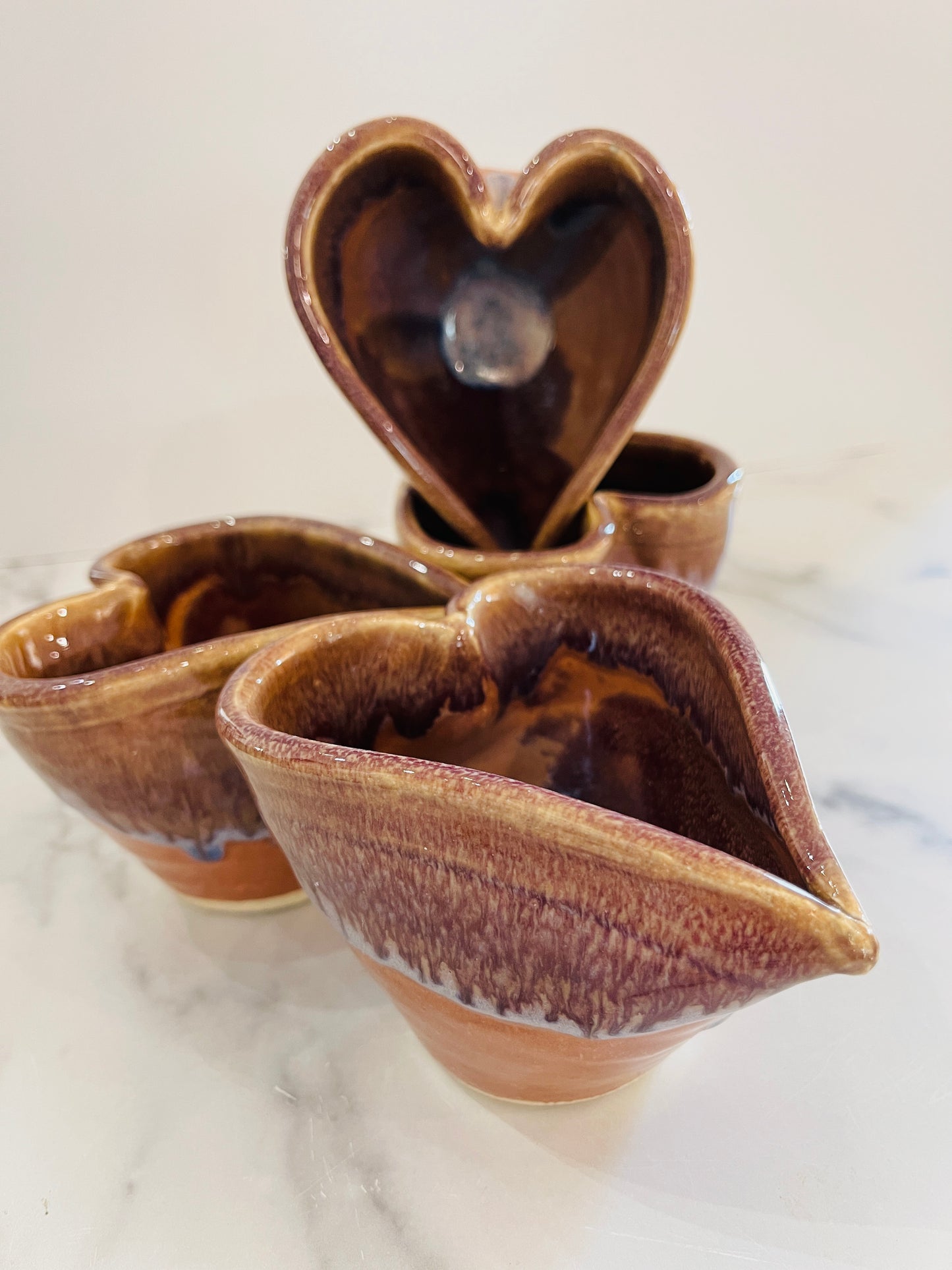 Stoneware- Heart Bowl