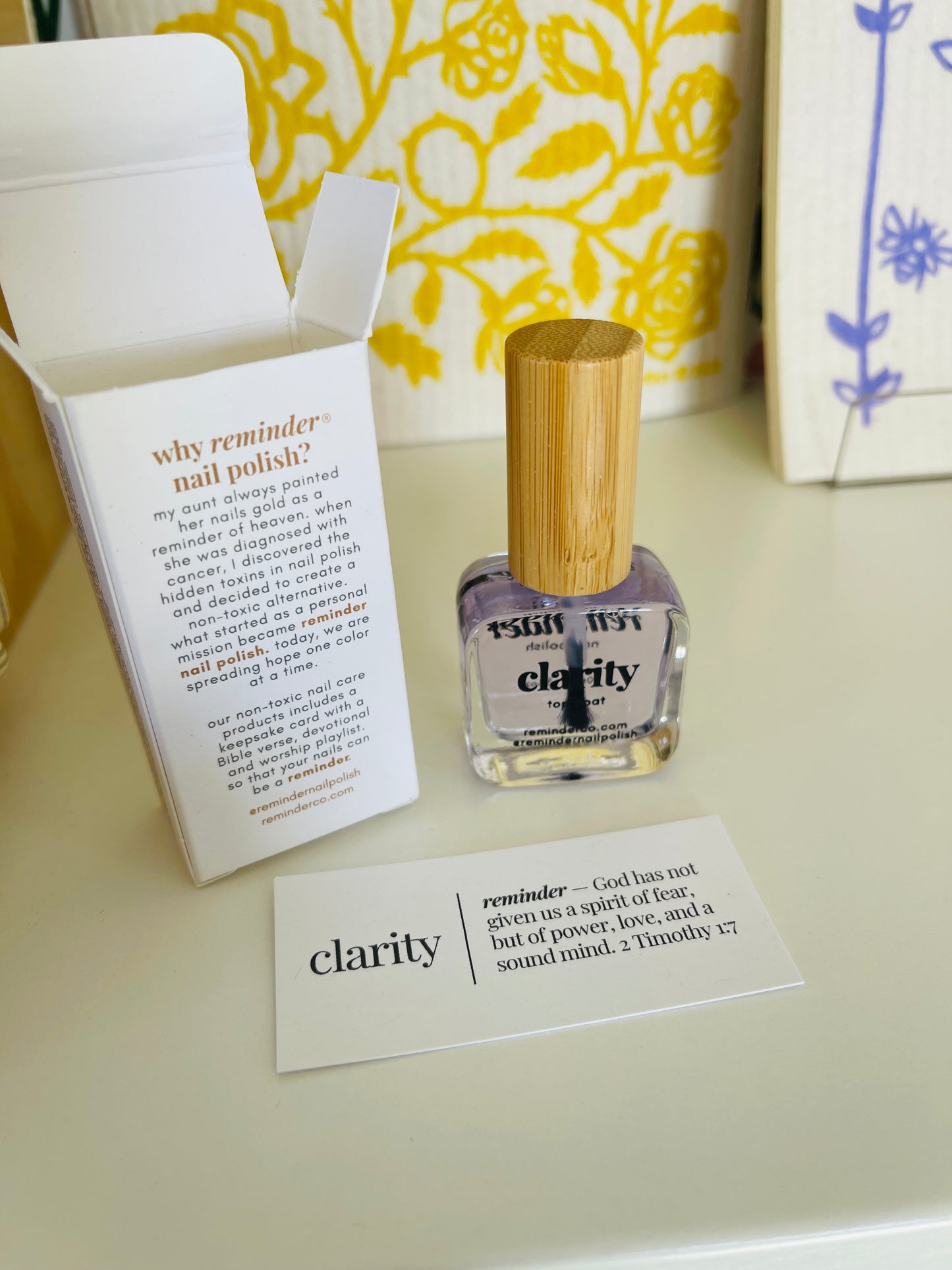 Reminder- Non-Toxic Nail Polish