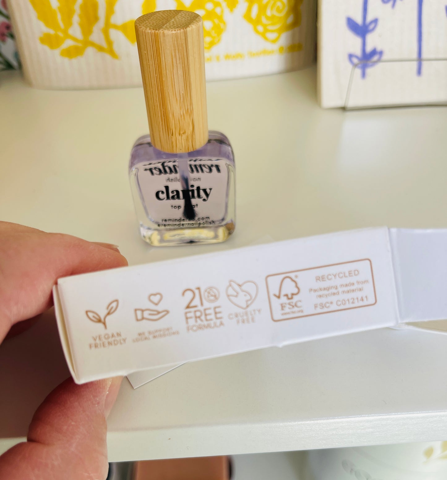 Reminder- Non-Toxic Nail Polish