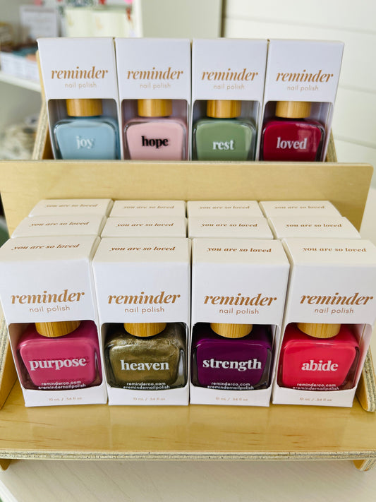 Reminder- Non-Toxic Nail Polish