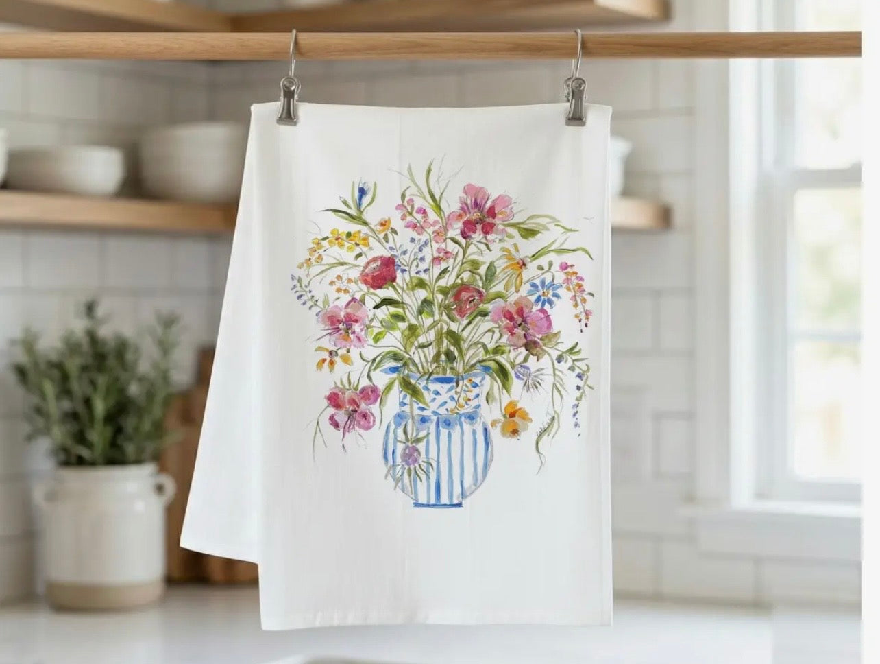 Garden Floral Towels