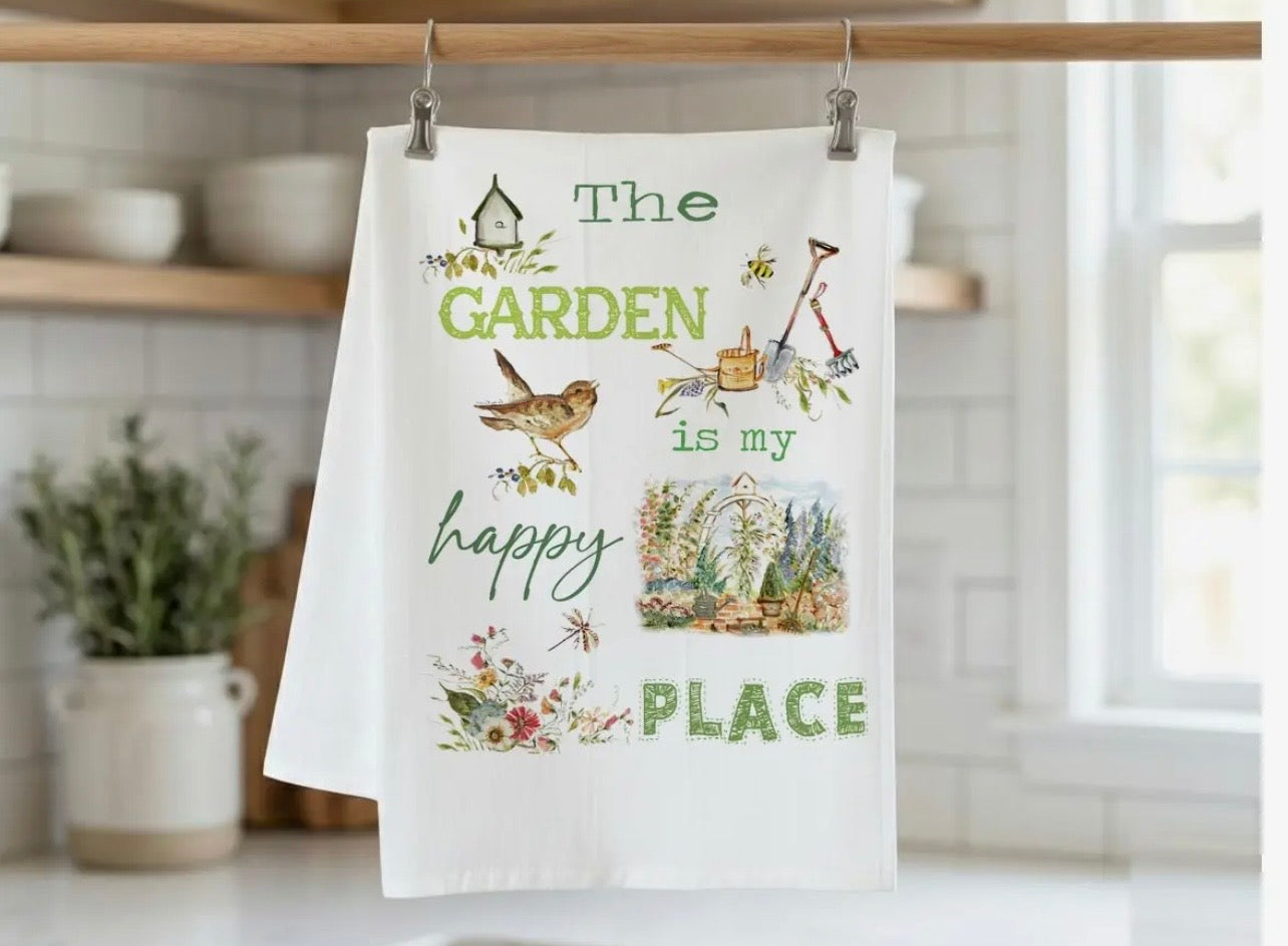 Garden Floral Towels