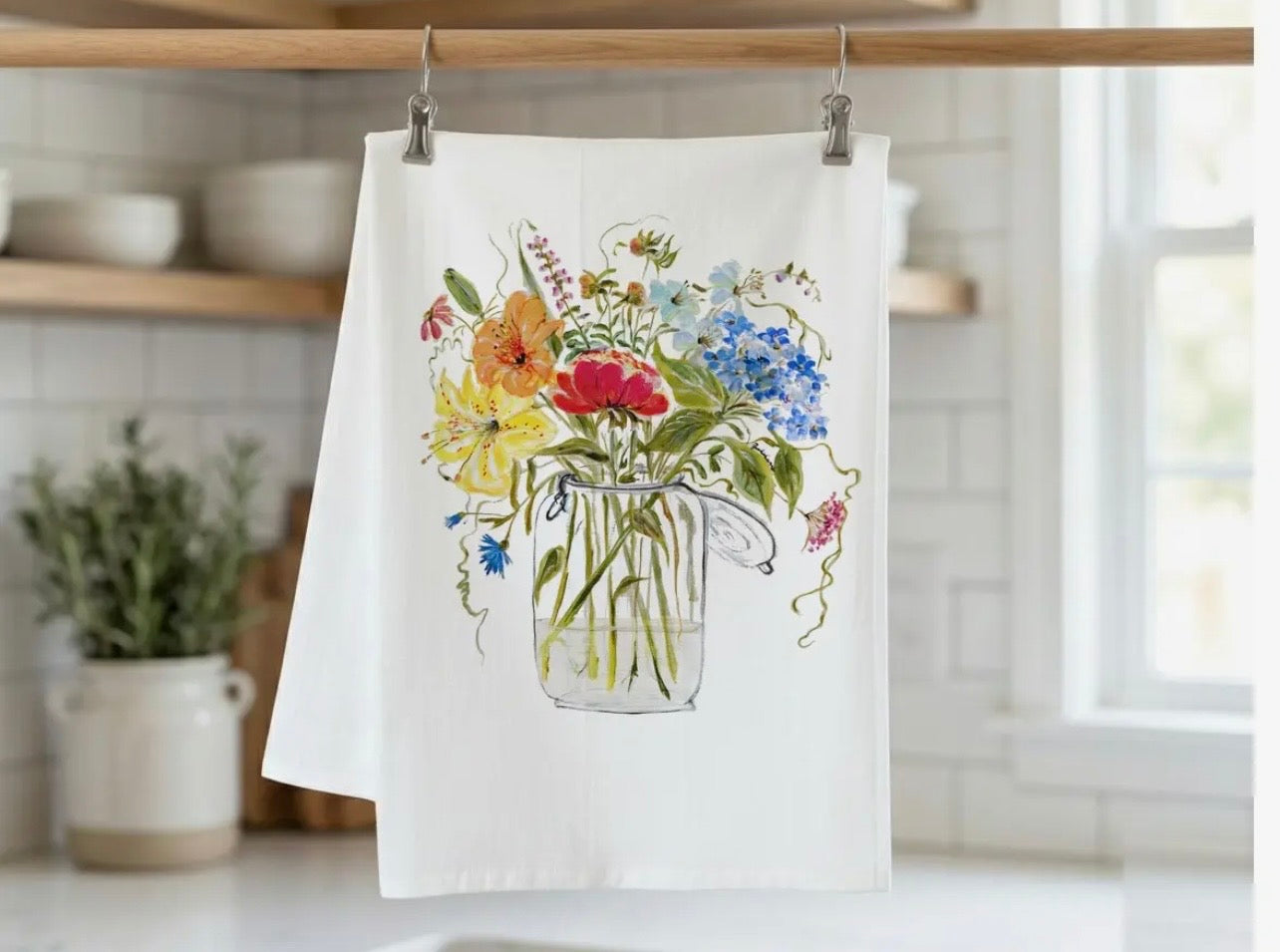 Garden Floral Towels