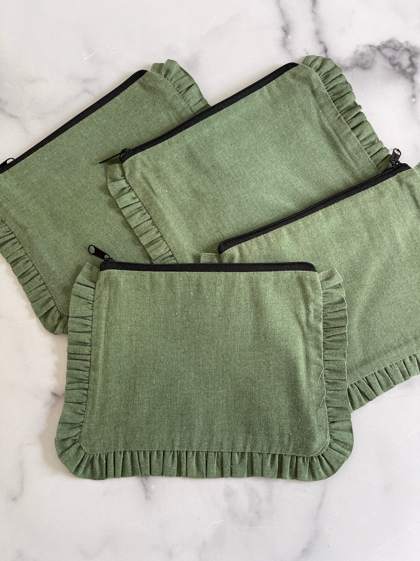 Ruffle Pouch