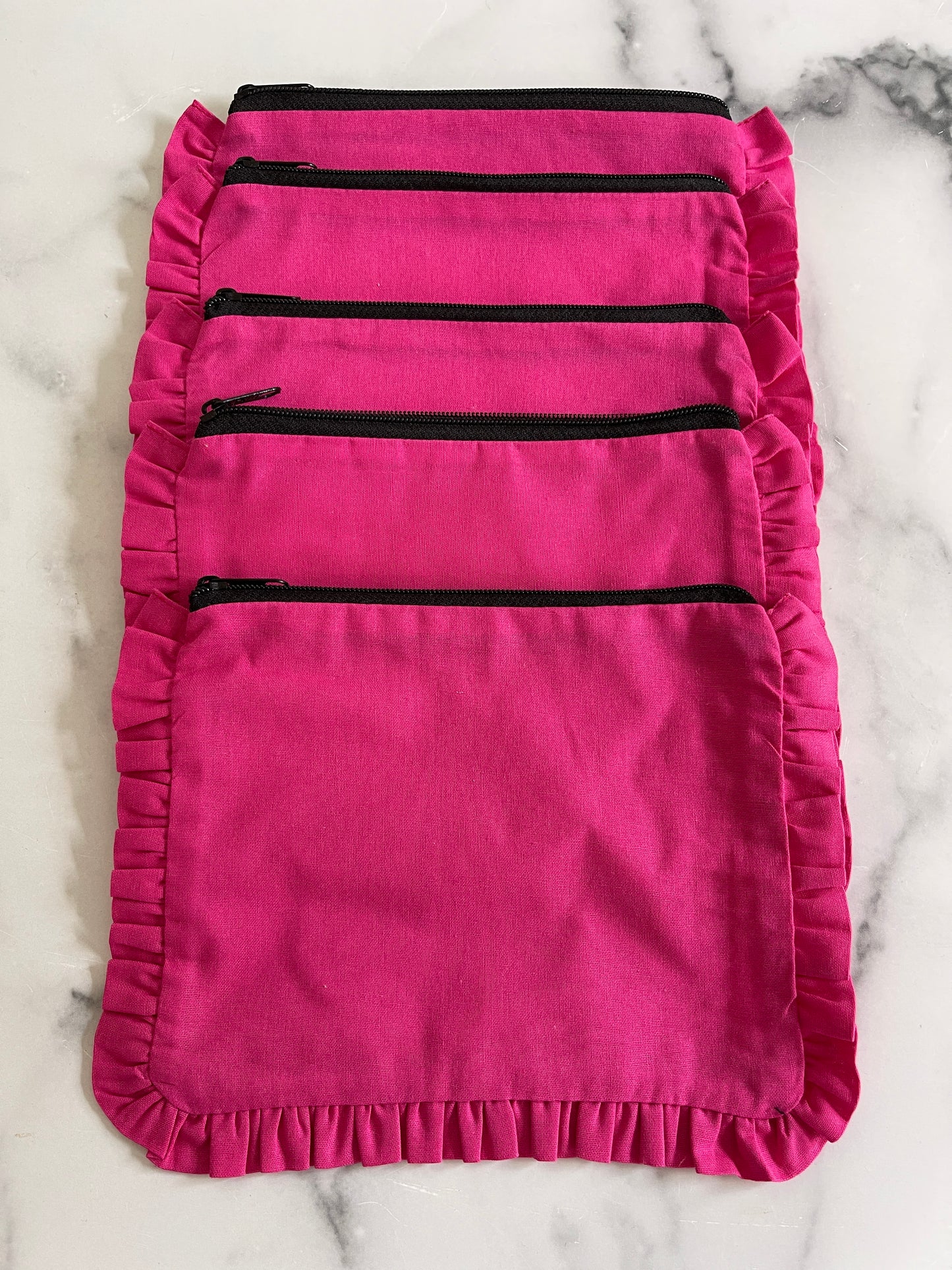 Ruffle Pouch
