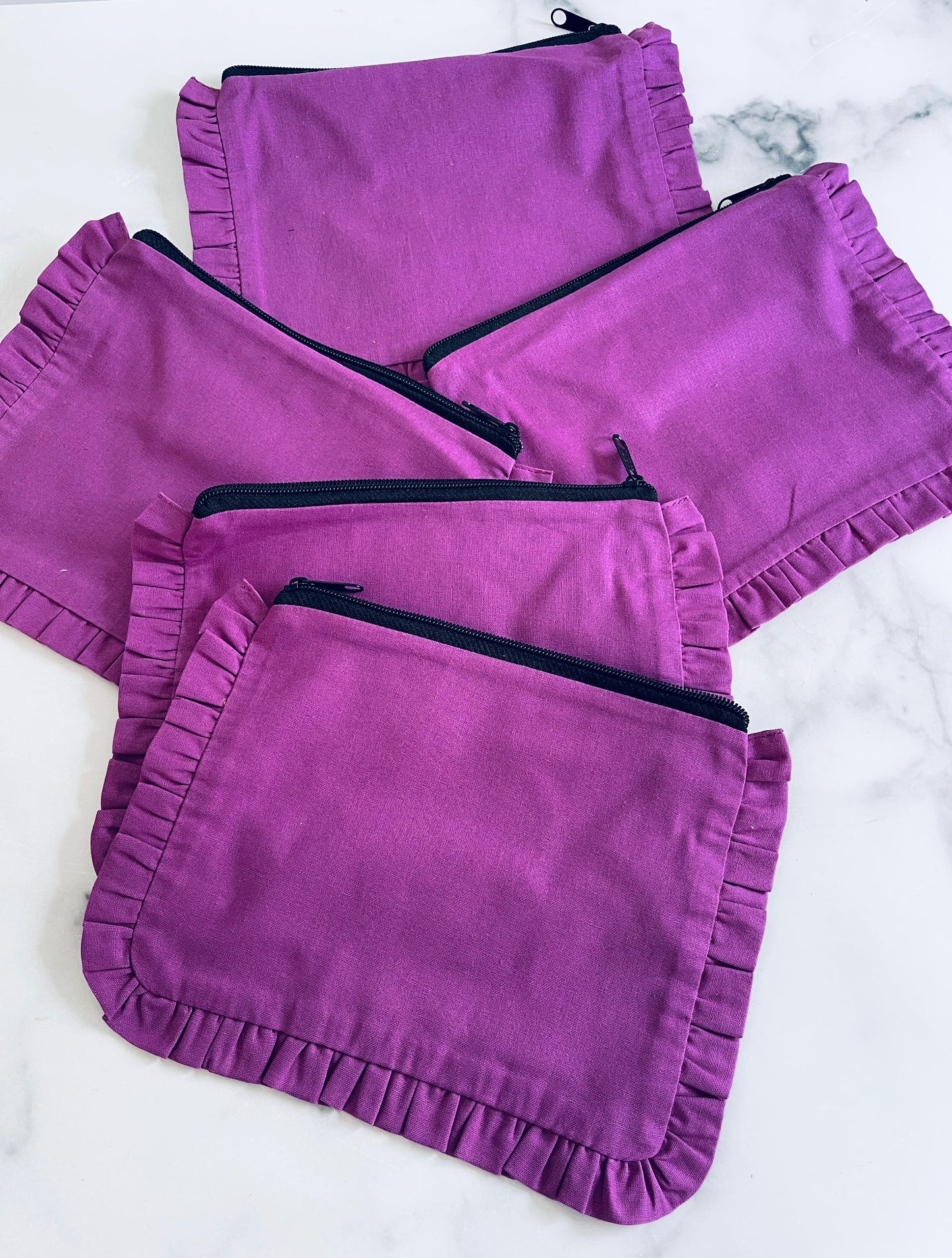 Ruffle Pouch