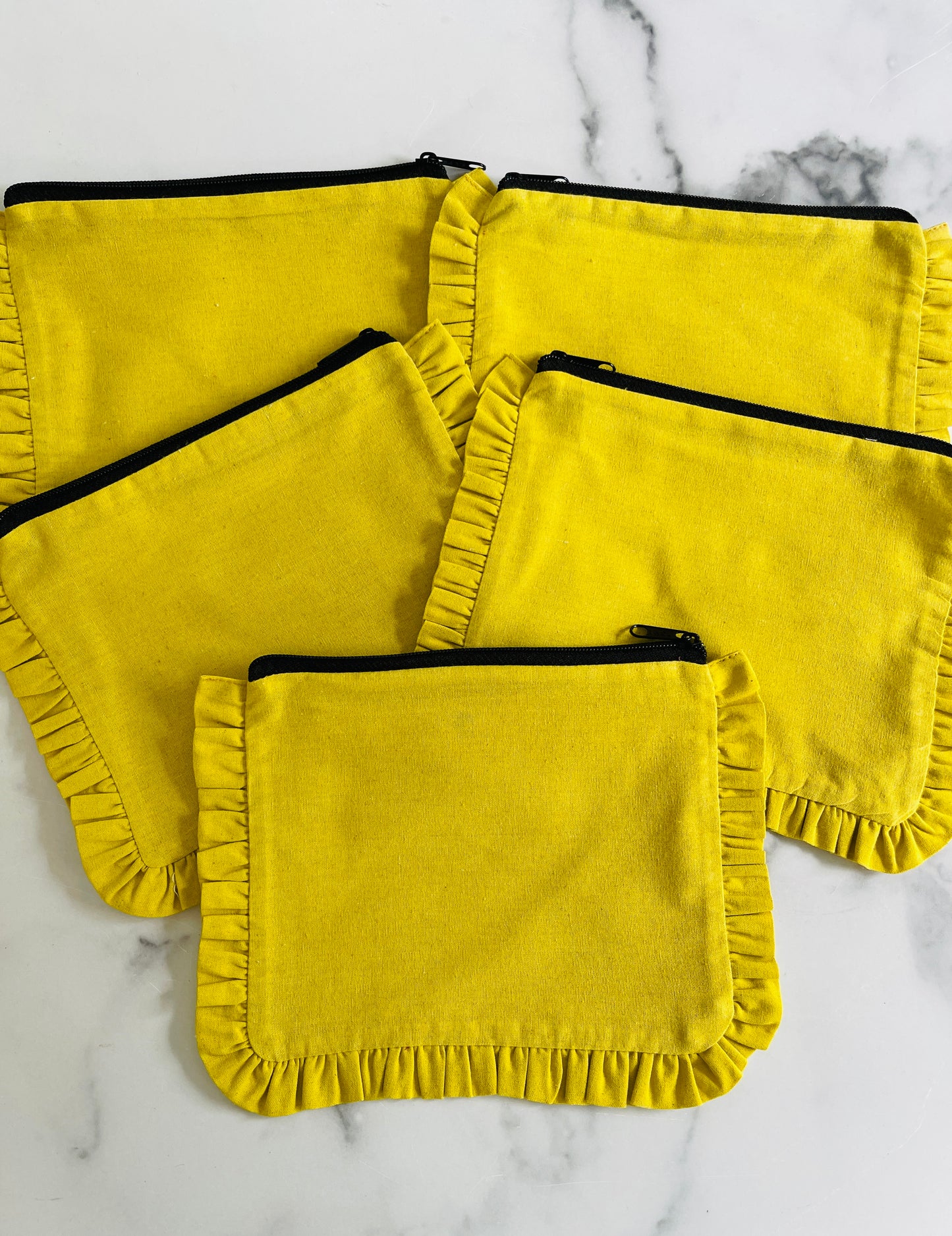 Ruffle Pouch