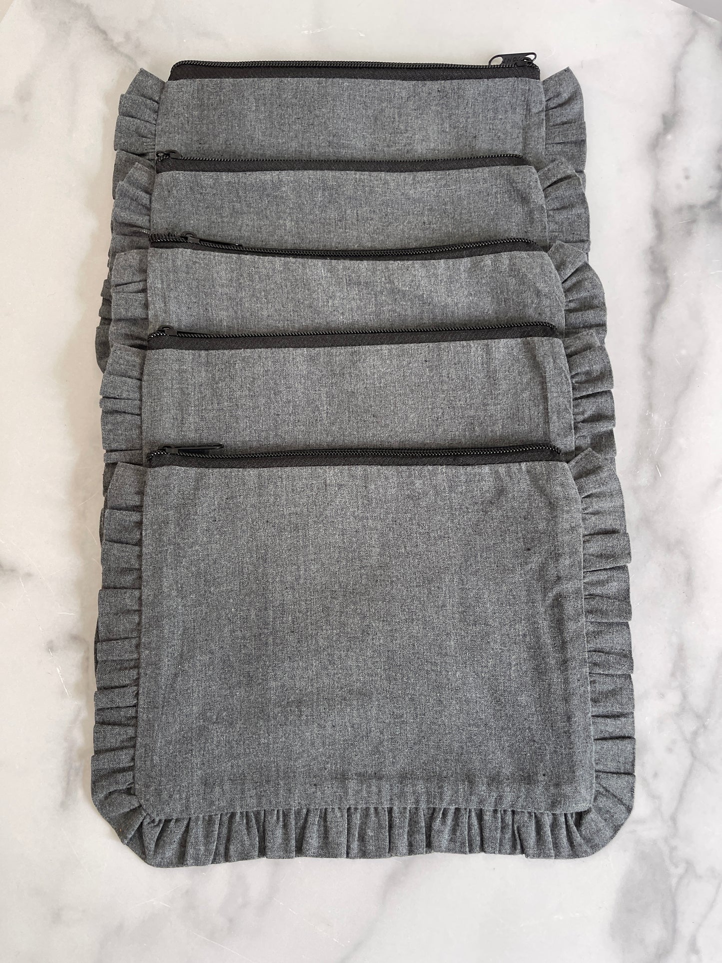 Ruffle Pouch