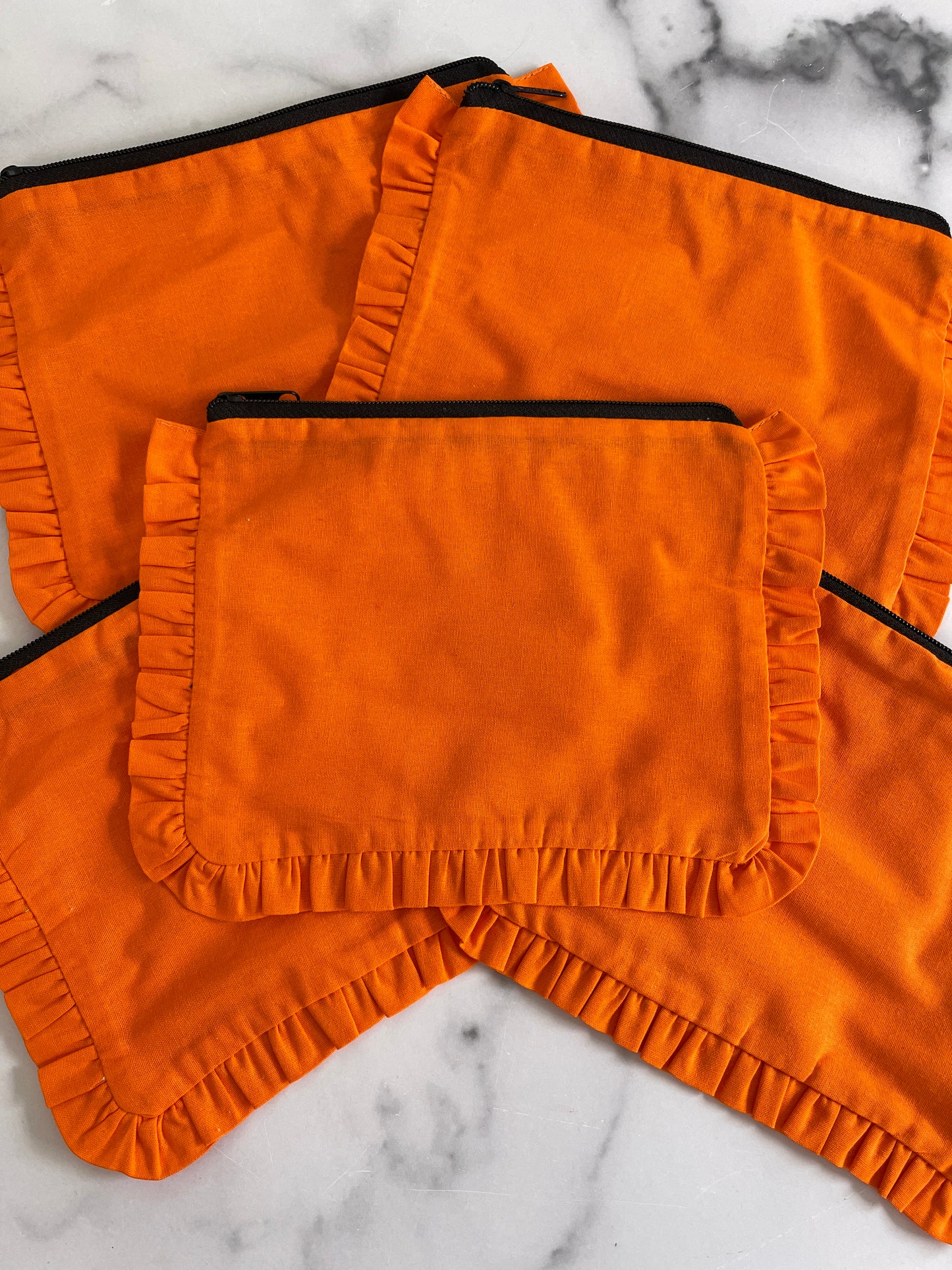 Ruffle Pouch