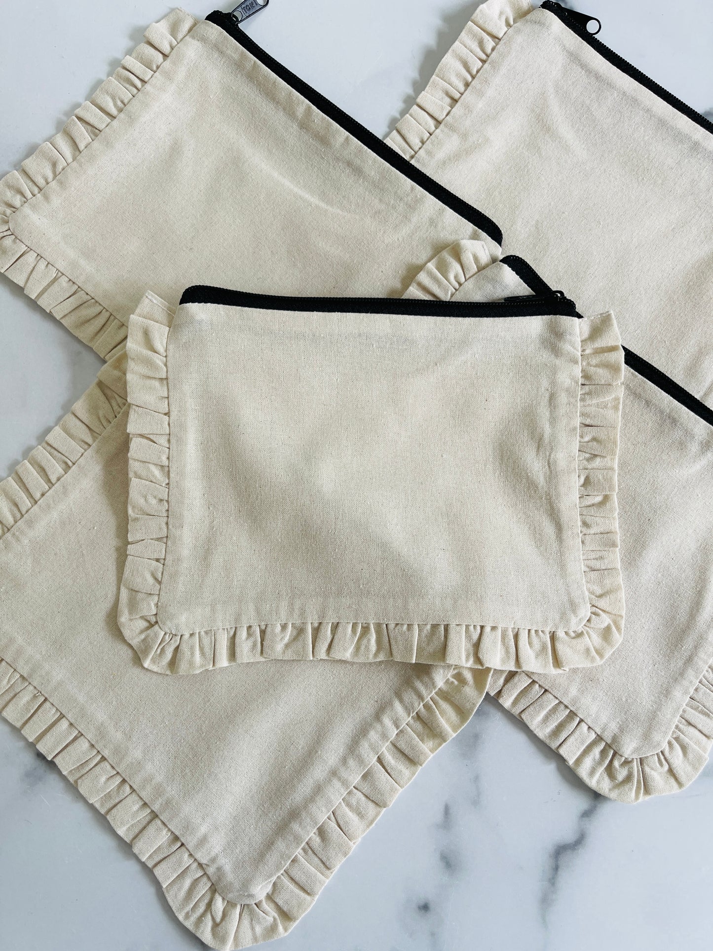 Ruffle Pouch